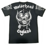 Motorhead 'Leather Vest' (Dye Sub) T-Shirt - Amplified Clothing