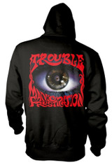 Trouble 'Manic Frustration' (Black) Pull Over Hoodie