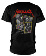 Metallica 'Garage Photo' (Black) T-Shirt Back
