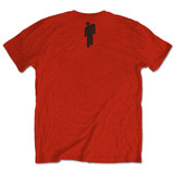 Billie Eilish 'Racer Logo & Blohsh' (Red) T-Shirt
