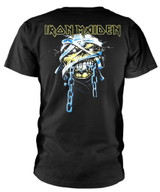 Iron Maiden 'Powerslave Head & Logo' (Black) T-Shirt