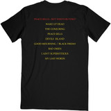 Megadeth 'Peace Sells...Tracklist' (Black) T-Shirt