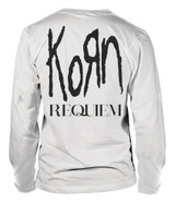 Korn 'Requiem Logo Pocket' (White) Long Sleeve Shirt Back