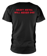 Metal Blade Records 'Old School Reaper' (Black) T-Shirt Back