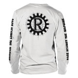 Rage Against The Machine 'Nuns & Guns' (White) Long Sleeve Shirt