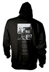 Burzum 'Aske' (Black) Zip Up Hoodie Back