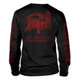 Death 'The Sound Of Perseverance' (Black) Long Sleeve Shirt - Ultrakult Clothing