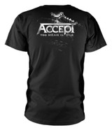 Accept 'Too Mean To Die' (Black) T-Shirt Back