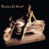 Karma To Burn 'Karma To Burn' LP 180g Crystal Clear Black Marbled Vinyl