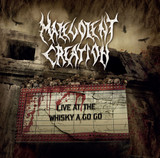 Malevolent Creation 'Live At The Whisky A Go Go' 2LP Clear Vinyl
