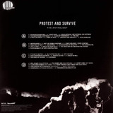 Discharge 'Protest And Survive - The Anthology' 2LP White Black Splatter Vinyl
