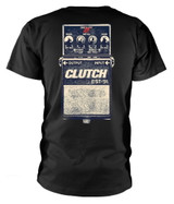 Clutch 'Red Alert' (Black) T-Shirt Back