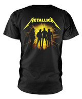 Metallica '72 Seasons Strobe Silhouette' (Black) T-Shirt