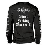 Sargeist 'Satanic Shatraug' (Black) Long Sleeve Shirt