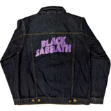 Black Sabbath 'Wavy Logo' (Blue) Denim Jacket