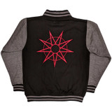 Slipknot '9-Point Star' (Black & Grey) Varsity Jacket