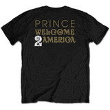 Prince 'W2A White Guitar' (Black) T-Shirt