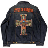 Guns N' Roses 'Appetite For Destruction' (Blue) Denim Jacket