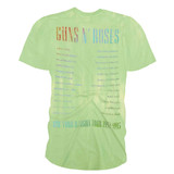 Guns N' Roses 'Gradient Use Your Illusion Tour' (Dye Wash) T-Shirt