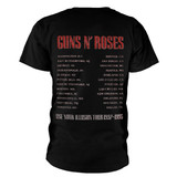 Guns N' Roses 'Illusion Tour' (Black) T-Shirt