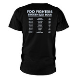Foo Fighters 'Break  A  Leg' (Black) T-Shirt