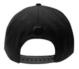 The Beatles 'Drop T Logo' (Black) Snapback Cap