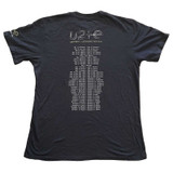 U2 'I+E Tour 2015 There Is A Light' (Black) T-Shirt