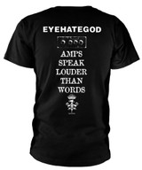 Eyehategod 'Phoenix Logo' (Black) T-Shirt Back