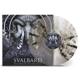 Svalbard 'The Weight Of The Mask' LP Crystal Clear Black Marble Vinyl w/EYESORE EXCLUSIVE SIGNED INSERT