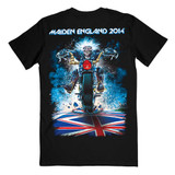 Iron Maiden 'Tour Trooper' (Black) T-Shirt Back