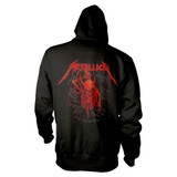 Metallica 'Skull Screaming 72 Seasons' (Black) Pull Over Hoodie Back