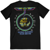 Iron Maiden 'Powerslave World Slavery Tour' (Black) T-Shirt