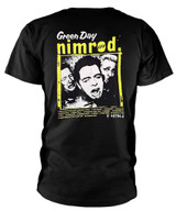 Green Day 'Nimrod Pocket Print' (Black) T-Shirt Back