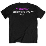 Yungblud 'Occupy The UK' (Black) T-Shirt Back