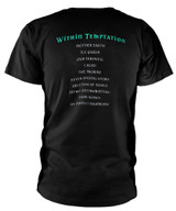 Within Temptation 'Mother Earth' (Black) T-Shirt Back