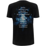 Within Temptation 'Silent Force Tracks' (Black) T-Shirt Back