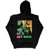 The Beatles '3 Savile Row' (Black) Pull Over Hoodie BACK