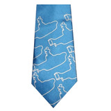 The Beatles 'Yellow Submarine' (Blue) Silk Tie