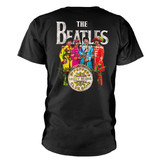 The Beatles 'Sgt Pepper BP' (Packaged Black) T-Shirt BACK