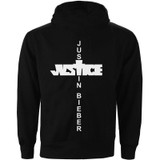 Justin Bieber 'Justice' (Black) Pull Over Hoodie BACK