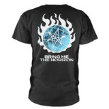 Bring Me The Horizon 'Globe' (Black) T-Shirt BACK