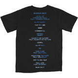 Burna Boy 'Album Tracks' (Black) T-Shirt BACK