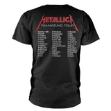 Metallica 'Master of Puppets European Tour '86 BP' (Black) T-Shirt BACK