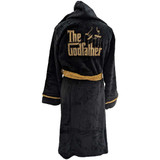 The Godfather 'Rose & Logo' (Black) Bathrobe BACK