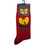 Wu-Tang Clan 'Wu-Tang' (Red) Socks (One Size = UK 7-11)