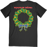 Iron Maiden 'No Prayer For Christmas' (Black) T-Shirt BACK