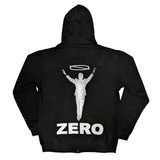The Smashing Pumpkins 'Star Logo' (Black) Zip Up Eco Hoodie