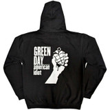 Green Day 'American Idiot' (Navy) Zip Up Hoodie | Eyesore Merch