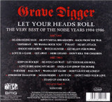 Grave Digger 'Let Your Heads Roll: The Very Best Of The Noise Years 1984-1986' 2CD Digipack