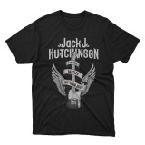 Jack J Hutchinson 'Battles' CD & T-Shirt Bundle W/SIGNED PHOTO CARD